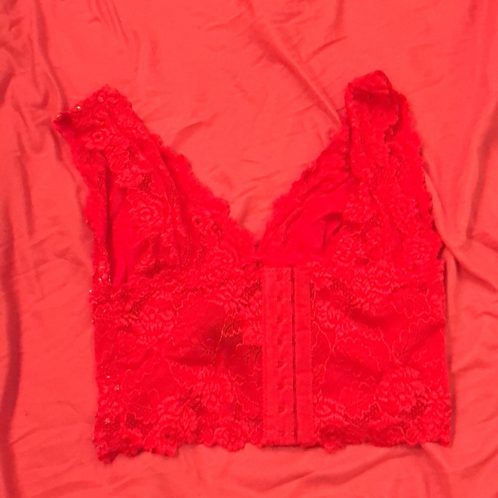 Size M Bebe bralettes.